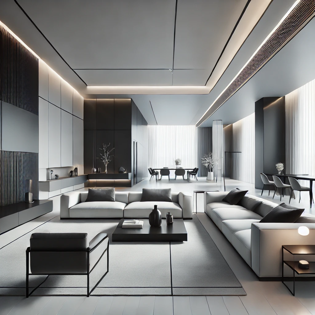 Sleek and modern (I love clean lines and minimalist designs)